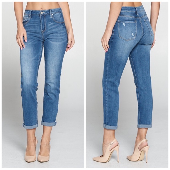 Slim Boyfriend Jeans - Picture 2 of 5